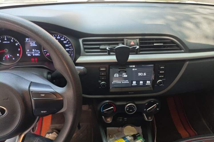 Used Kia K2 2017 Sedan 1.4L Automatic GLS Audio And AC Panel