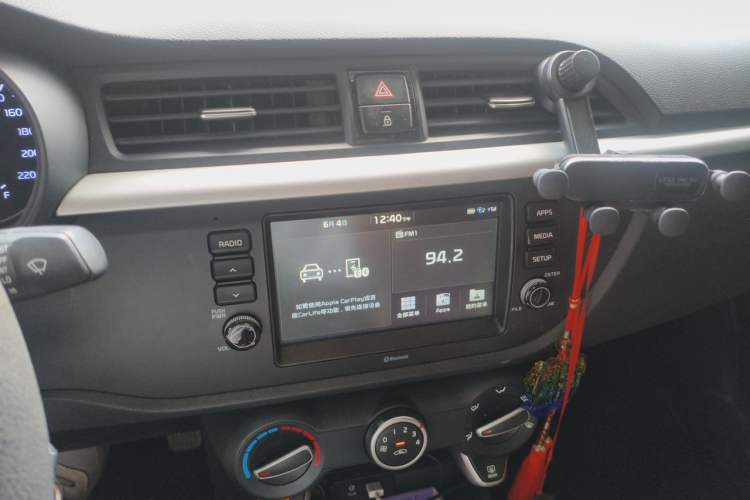 Used Kia K2 2017 Sedan 1.4L Automatic GLS Audio And AC Panel