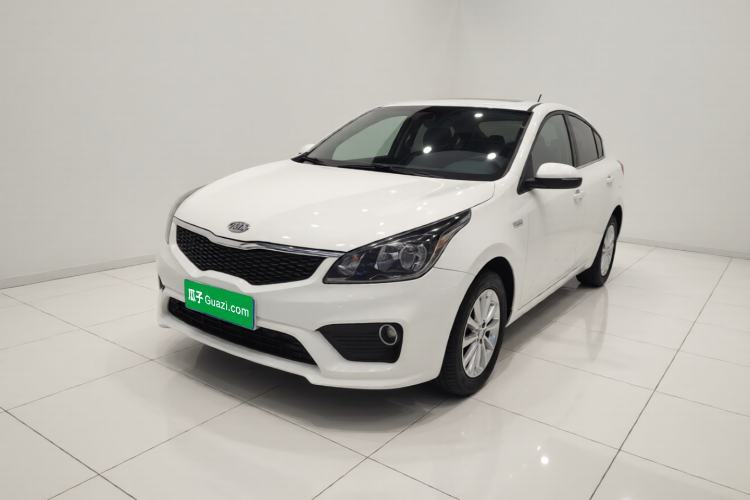 Used Kia K2 2017 Sedan 1.4L Automatic Transmission 15th Anniversary Special Edition GLS Guazi used car, China used car export, Used car for sale, Used Kia cars, Cheapest cars for sale