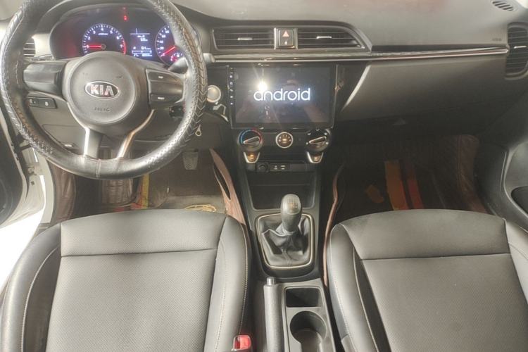Used Kia K2 2017 Sedan 1.4L Manual Transmission 15th Anniversary Special Edition GLS Center Console