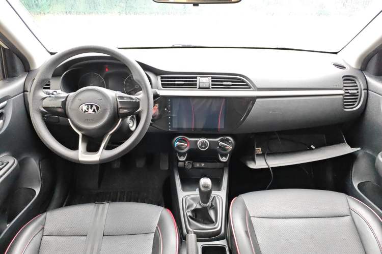 Used Kia K2 2017 Sedan 1.4L Manual Transmission GLS Center Console