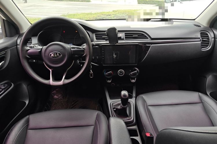 Used Kia K2 2017 Sedan 1.4L Manual Transmission 15th Anniversary Special Edition GLS Center Console