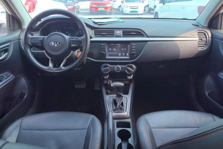 Used Kia K2 2017 Sedan 1.4L Automatic GLS Center Console