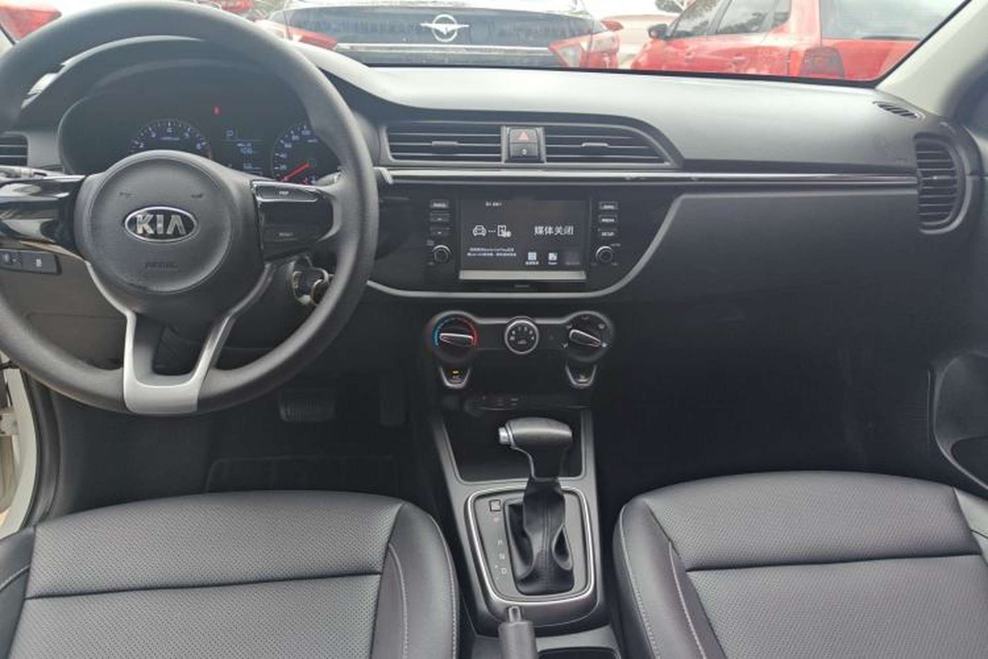 Used Kia K2 2017 Sedan 1.4L Automatic GLS Center Console