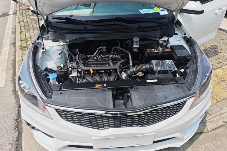 Used Kia K2 2017 Sedan 1.4L Automatic GLS Engine Bay