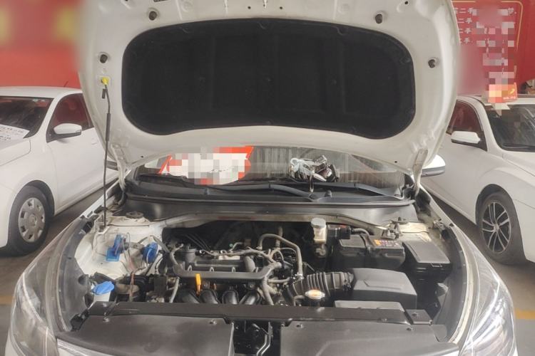 Used Kia K2 2017 Sedan 1.4L Manual Transmission 15th Anniversary Special Edition GLS Engine Bay