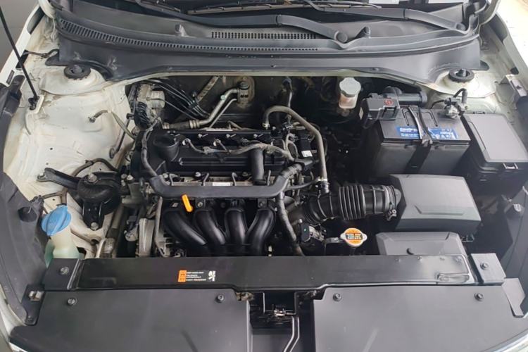 Used Kia K2 2017 Sedan 1.4L Automatic GLS Engine Bay