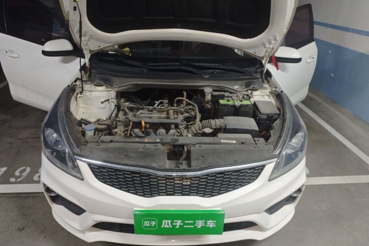 Used Kia K2 2017 Sedan 1.4L Automatic Transmission 15th Anniversary Special Edition GLS Engine Bay