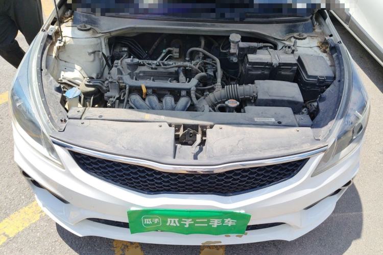 Used Kia K2 2017 Sedan 1.4L Manual Transmission GLS Engine Bay