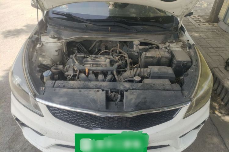 Used Kia K2 2017 Sedan 1.4L Manual Transmission GLS Engine Bay