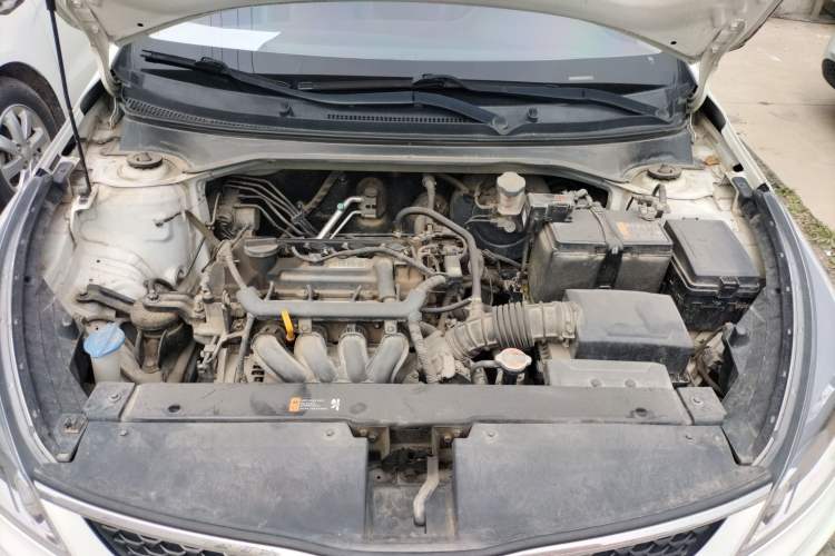 Used Kia K2 2017 Sedan 1.4L Manual Transmission 15th Anniversary Special Edition GLS Engine Bay