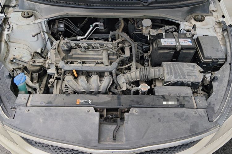Used Kia K2 2017 Sedan 1.4L Manual Transmission GLS Engine Bay