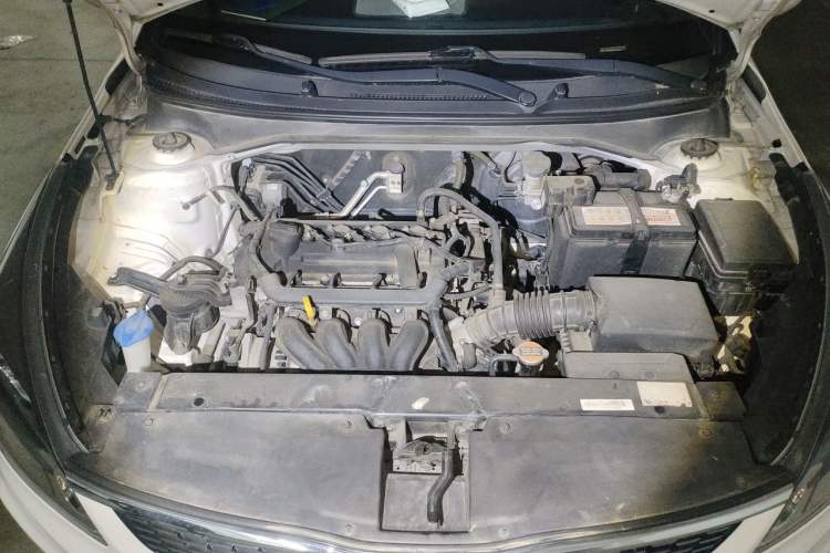 Used Kia K2 2017 Sedan 1.4L Automatic Transmission 15th Anniversary Special Edition GLS Engine Bay