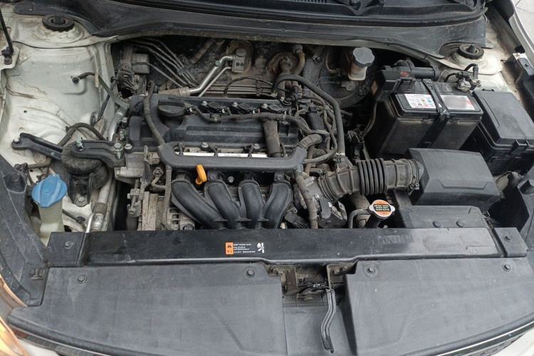 Used Kia K2 2017 Sedan 1.4L Automatic GLS Engine Bay