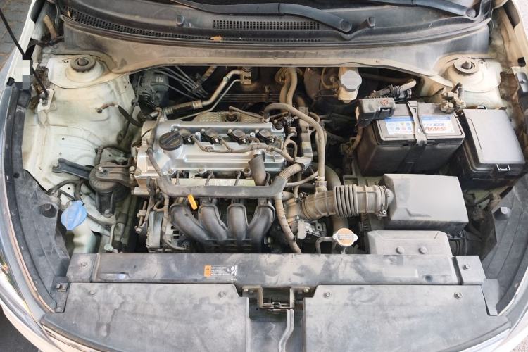 Used Kia K2 2017 Sedan 1.4L Manual Transmission 15th Anniversary Special Edition GLS Engine Bay