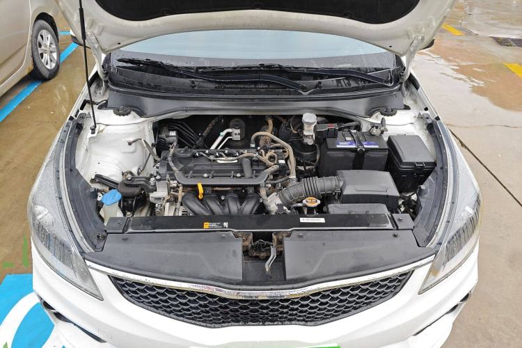 Used Kia K2 2017 Sedan 1.4L Manual Transmission GLS Engine Bay