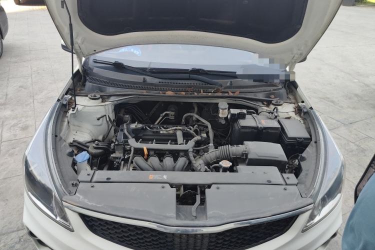 Used Kia K2 2017 Sedan 1.4L Manual Transmission 15th Anniversary Special Edition GLS Engine Bay
