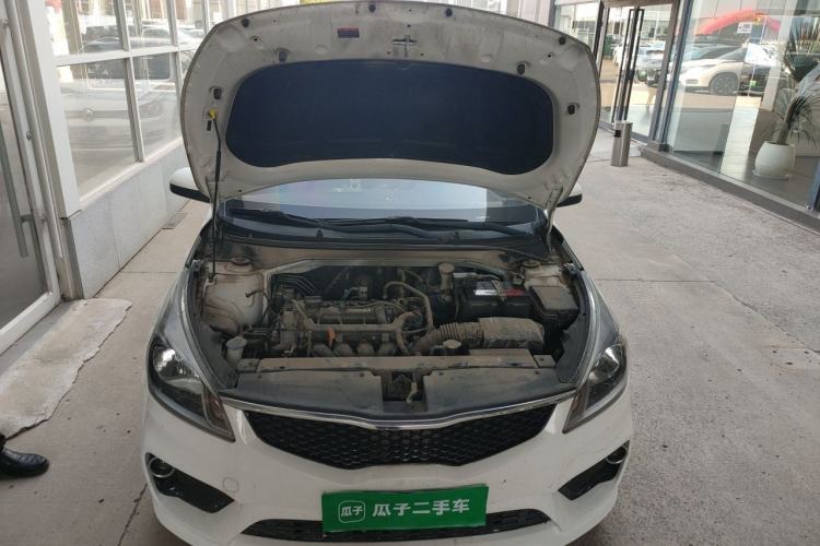 Used Kia K2 2017 Sedan 1.4L Manual Transmission GLS Engine Bay