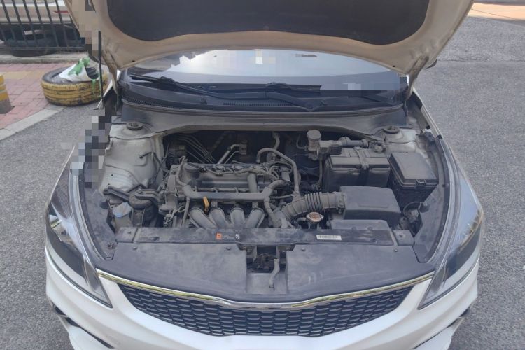 Used Kia K2 2017 Sedan 1.4L Automatic GLS Engine Bay