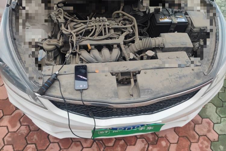 Used Kia K2 2017 Sedan 1.4L Manual Transmission GLS Engine Bay