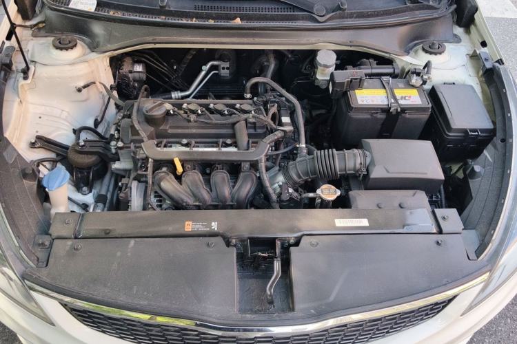 Used Kia K2 2017 Sedan 1.4L Automatic GLS Engine Bay
