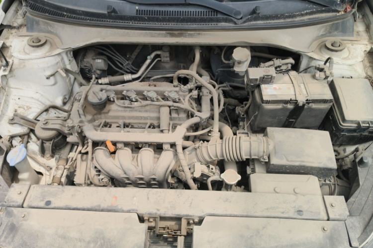 Used Kia K2 2017 Sedan 1.4L Manual Transmission 15th Anniversary Special Edition GLS Engine Bay