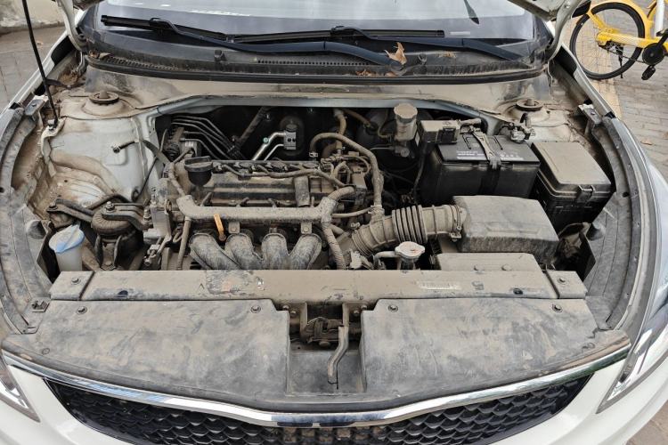 Used Kia K2 2017 Sedan 1.4L Manual Transmission 15th Anniversary Special Edition GLS Engine Bay