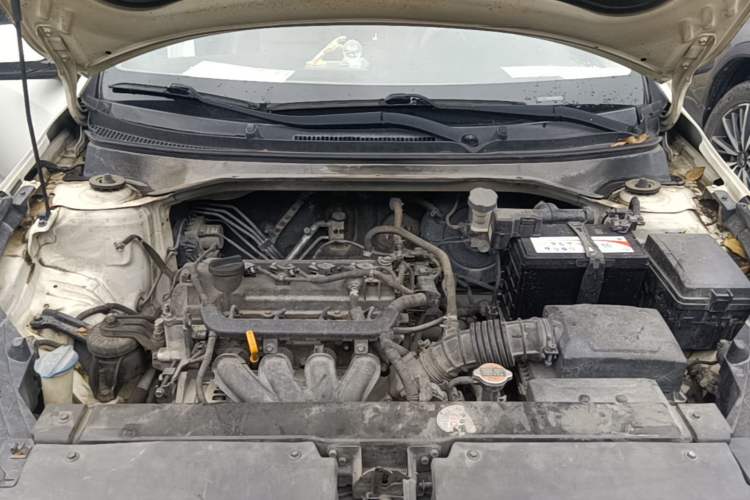 Used Kia K2 2017 Sedan 1.4L Automatic GLS Engine Bay