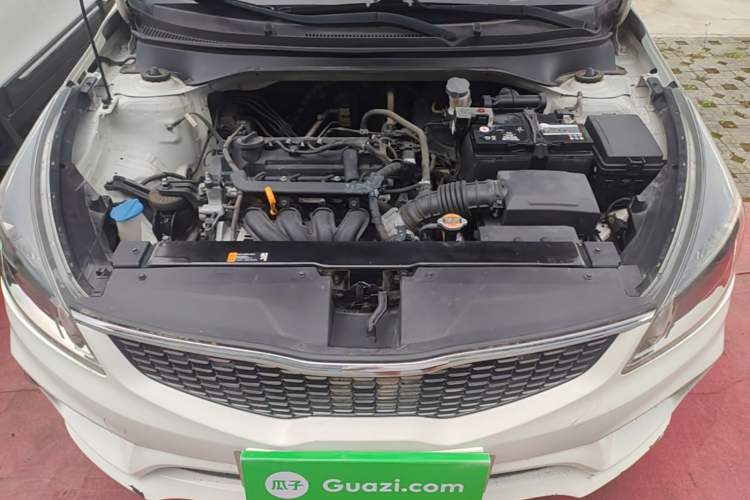 Used Kia K2 2017 Sedan 1.4L Automatic Transmission 15th Anniversary Special Edition GLS Engine Bay