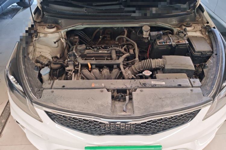 Used Kia K2 2017 Sedan 1.4L Manual Transmission GLS Engine Bay
