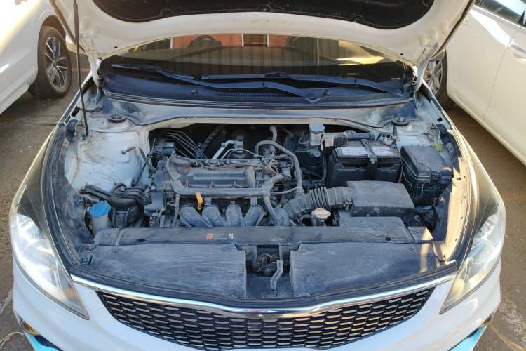 Used Kia K2 2017 Sedan 1.4L Automatic GLS Engine Bay