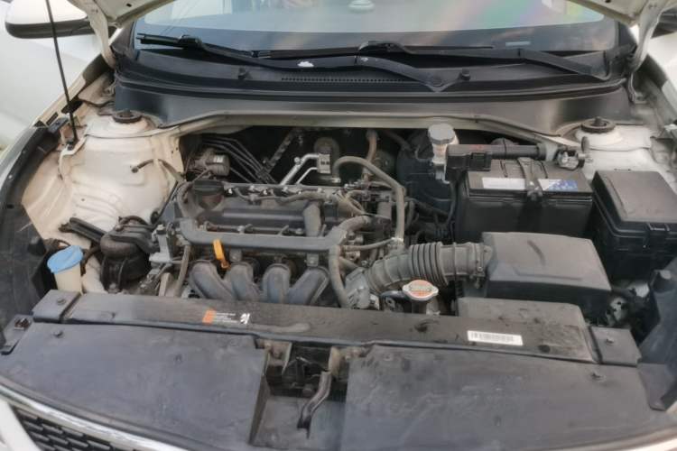 Used Kia K2 2017 Sedan 1.4L Automatic GLS Engine Bay