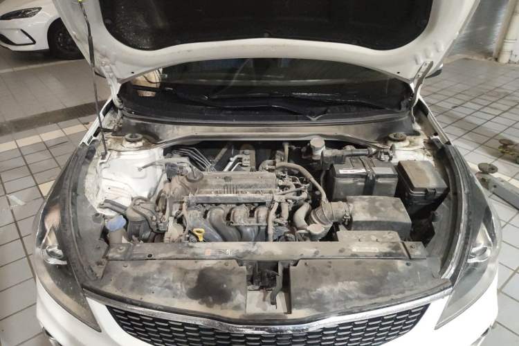 Used Kia K2 2017 Sedan 1.6L AT Premium Engine Bay