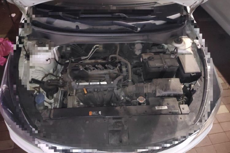 Used Kia K2 2017 Sedan 1.4L Automatic GLS Engine Bay