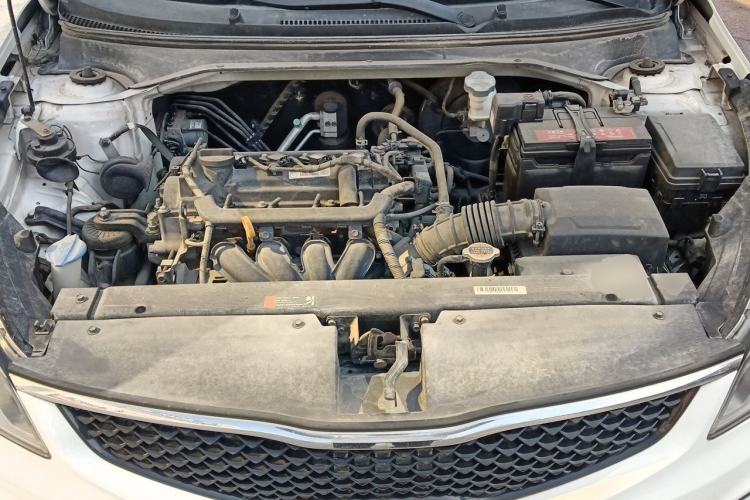 Used Kia K2 2017 Sedan 1.4L Manual Transmission GLS Engine Bay