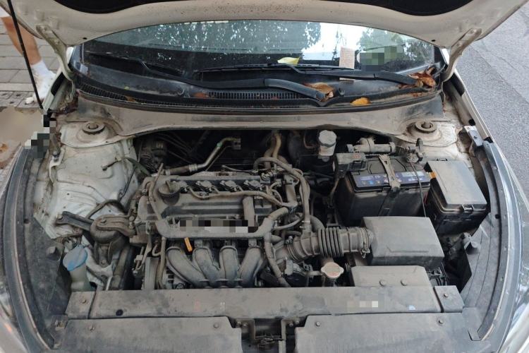 Used Kia K2 2017 Sedan 1.4L Automatic GLS Engine Bay