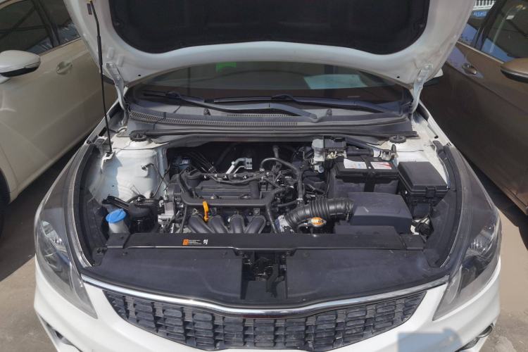 Used Kia K2 2017 Sedan 1.4L Automatic GLS Engine Bay