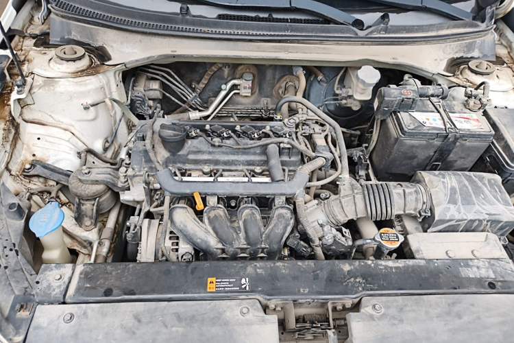 Used Kia K2 2017 Sedan 1.4L Automatic GLS Engine Bay