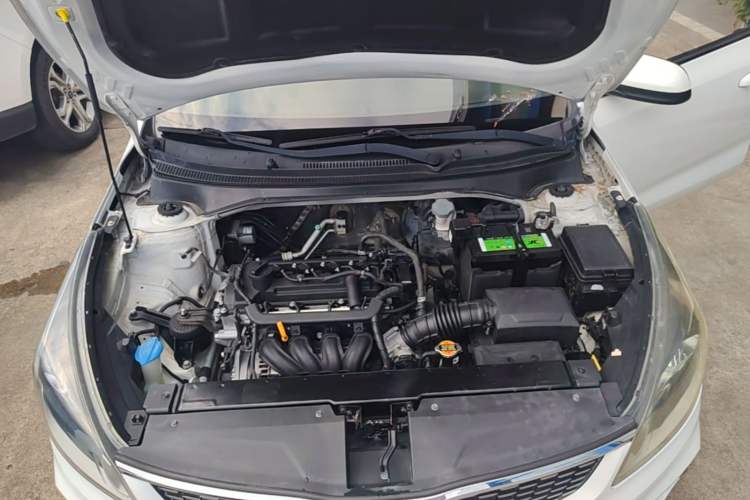 Used Kia K2 2017 Sedan 1.4L Automatic GLS Engine Bay