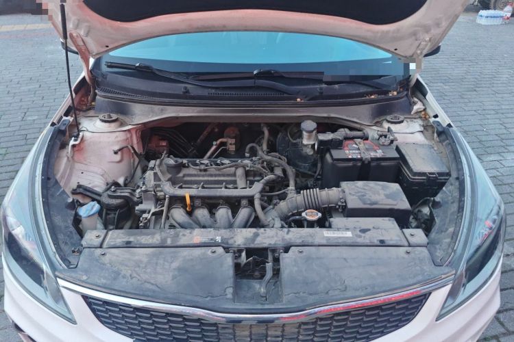 Used Kia K2 2017 Sedan 1.4L Automatic GLS Engine Bay