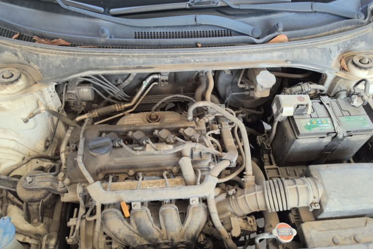 Used Kia K2 2017 Sedan 1.4L Manual Transmission 15th Anniversary Special Edition GLS Engine Bay