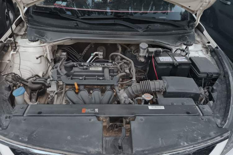 Used Kia K2 2017 Sedan 1.4L Manual Transmission GLS Engine Bay