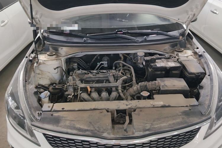 Used Kia K2 2017 Sedan 1.4L Automatic GLS Engine Bay
