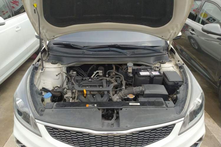 Used Kia K2 2017 Sedan 1.4L Automatic GLS Engine Bay