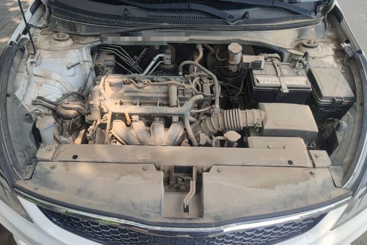 Used Kia K2 2017 Sedan 1.4L Manual Transmission GLS Engine Bay