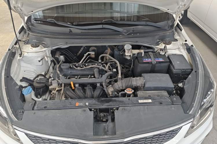 Used Kia K2 2017 Sedan 1.4L Automatic Transmission 15th Anniversary Special Edition GLS Engine Bay