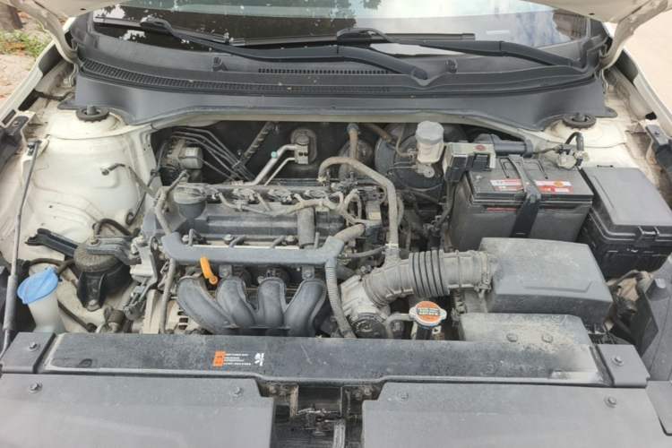 Used Kia K2 2017 Sedan 1.4L Automatic GLS Engine Bay