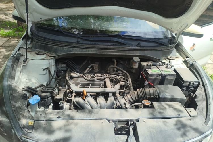 Used Kia K2 2017 Sedan 1.4L Automatic GLS Engine Bay