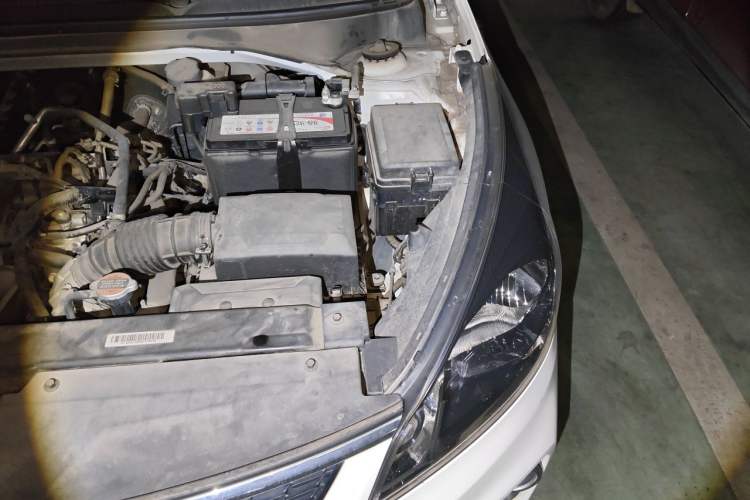 Used Kia K2 2017 Sedan 1.4L Automatic Transmission 15th Anniversary Special Edition GLS Engine Bay Left