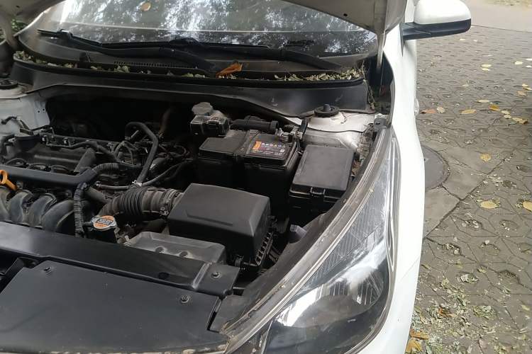 Used Kia K2 2017 Sedan 1.4L Automatic GLS Engine Bay Left